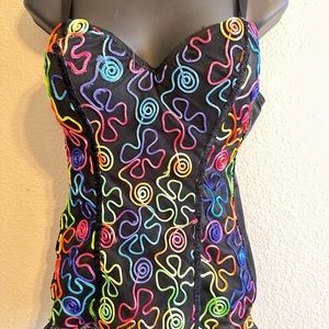 Bustier Corset Top Plus Size